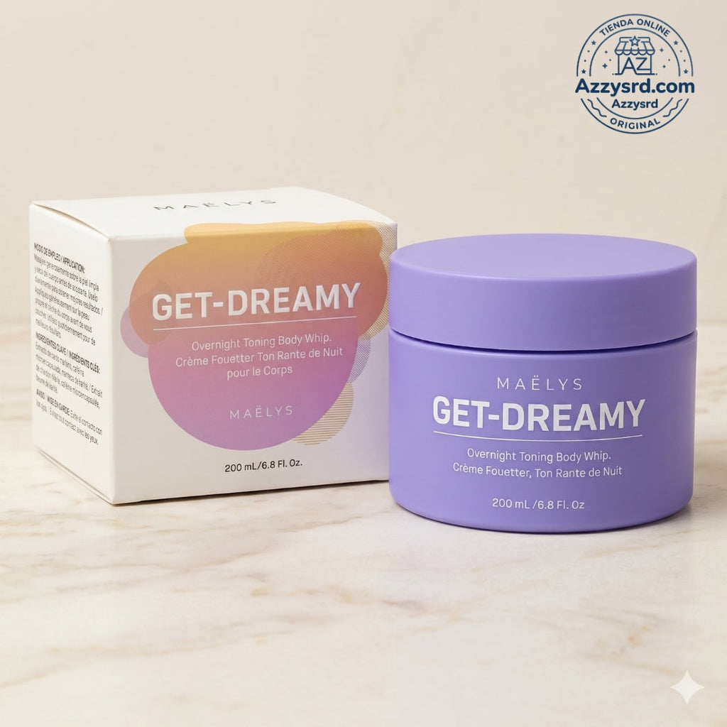 ✨🌙 MAËLYS CREMA GET-DREAMY 🍑💖 💎 Reduce la apariencia de la celulitis, reafirma tu piel e hidrata profundamente durante la noche ✨🛌🌸