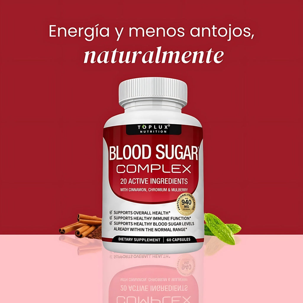 BLO0D SUGAR COMPLEX ORIGINAL ✨ “Controla tu azúcar, gana salud y energía” 💪💧🍃