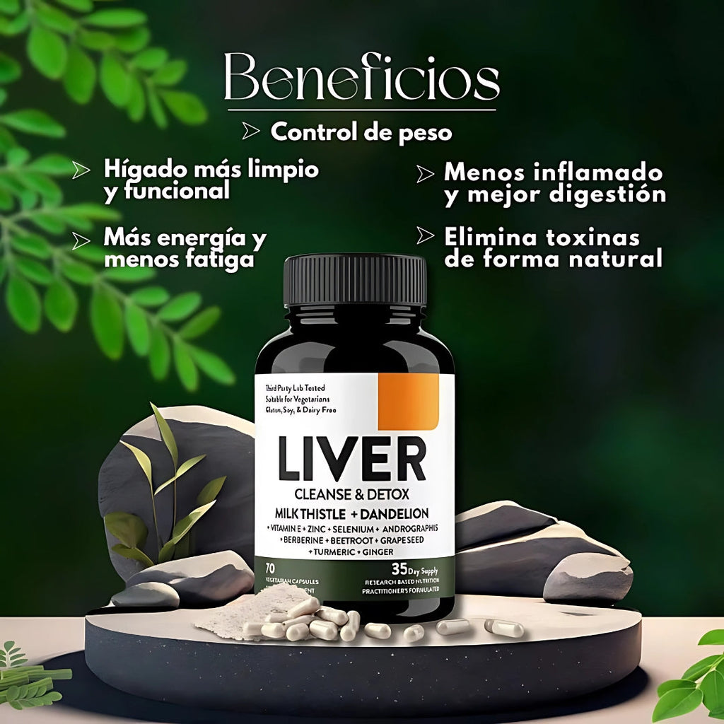 LIVER CLEANSE & DETOX - PARA UN HÍGADO MAS SALUDABLE!