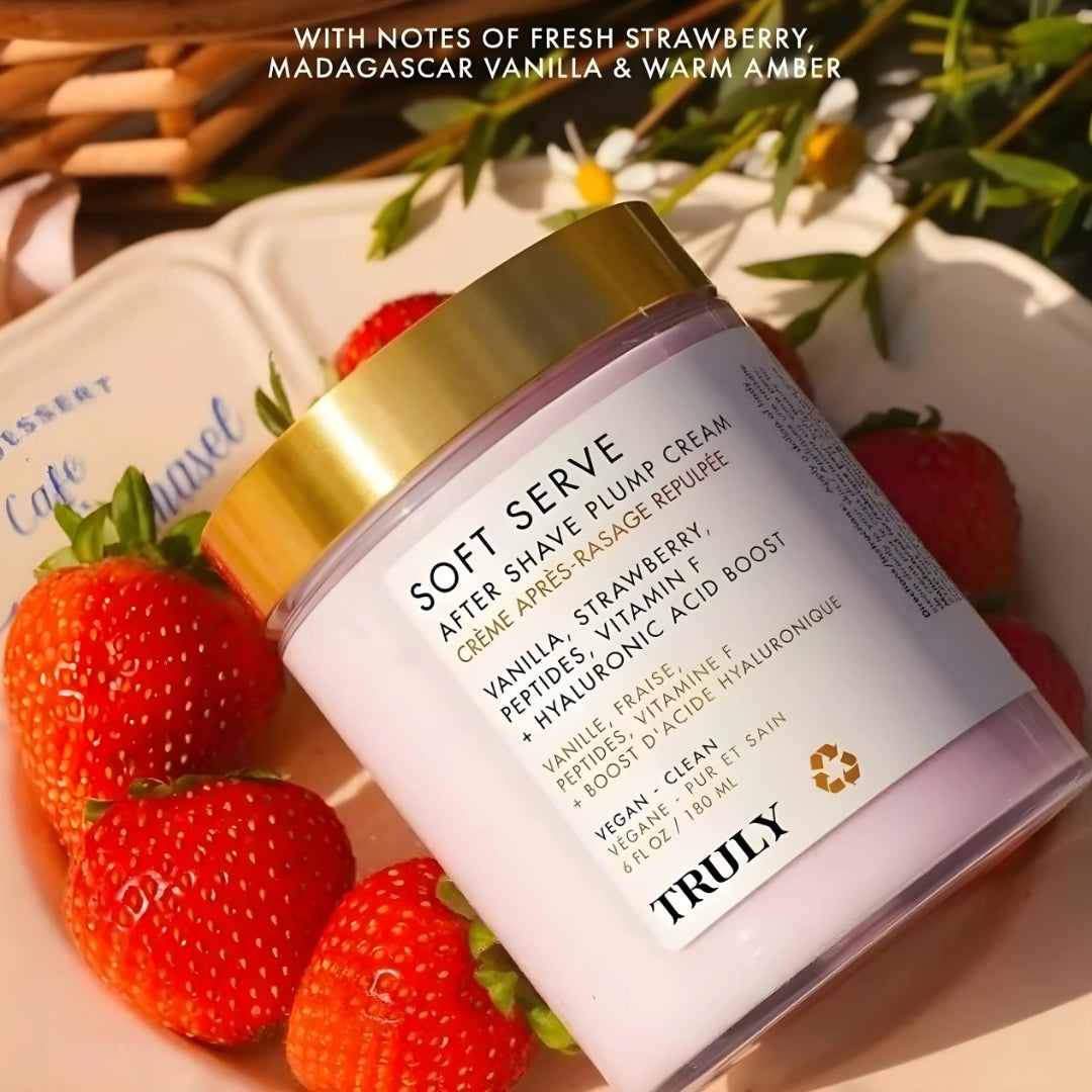 ✨ TRULY SOFT SERVE – Crema Hidratante x10 Mejor que el Aceite 💖 Piel Suave, Fresca y con Aroma Irresistible ✨