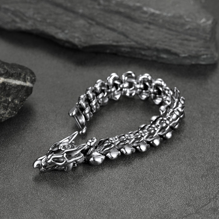 Pulsera Dragón Vikingo ✨ La majestuosidad de las leyendas en tu muñeca